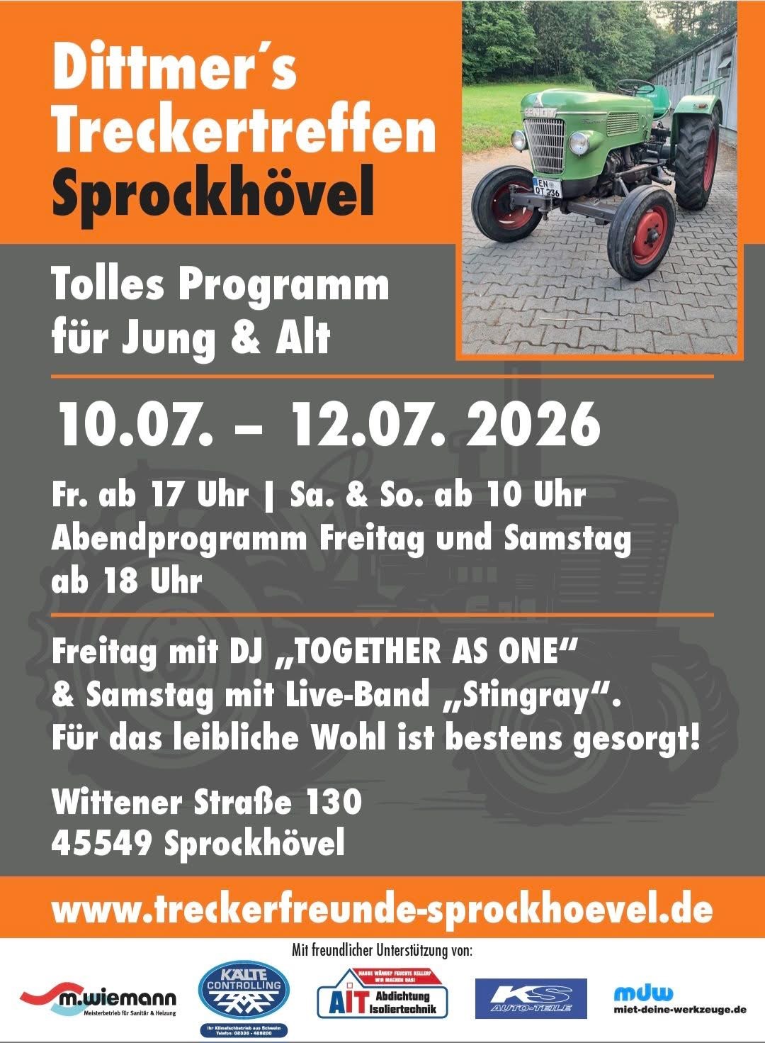 Dittmer's Treckertreffen Sprockhövel