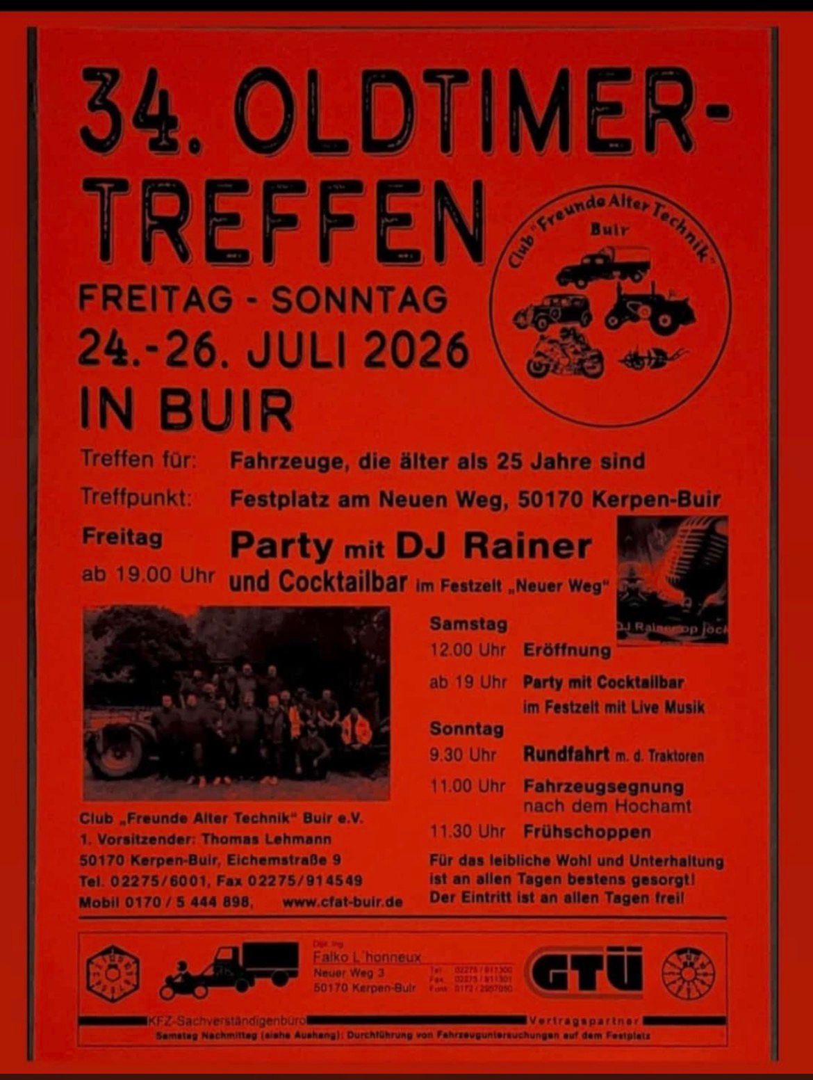 34. Oldtimer-Treffen