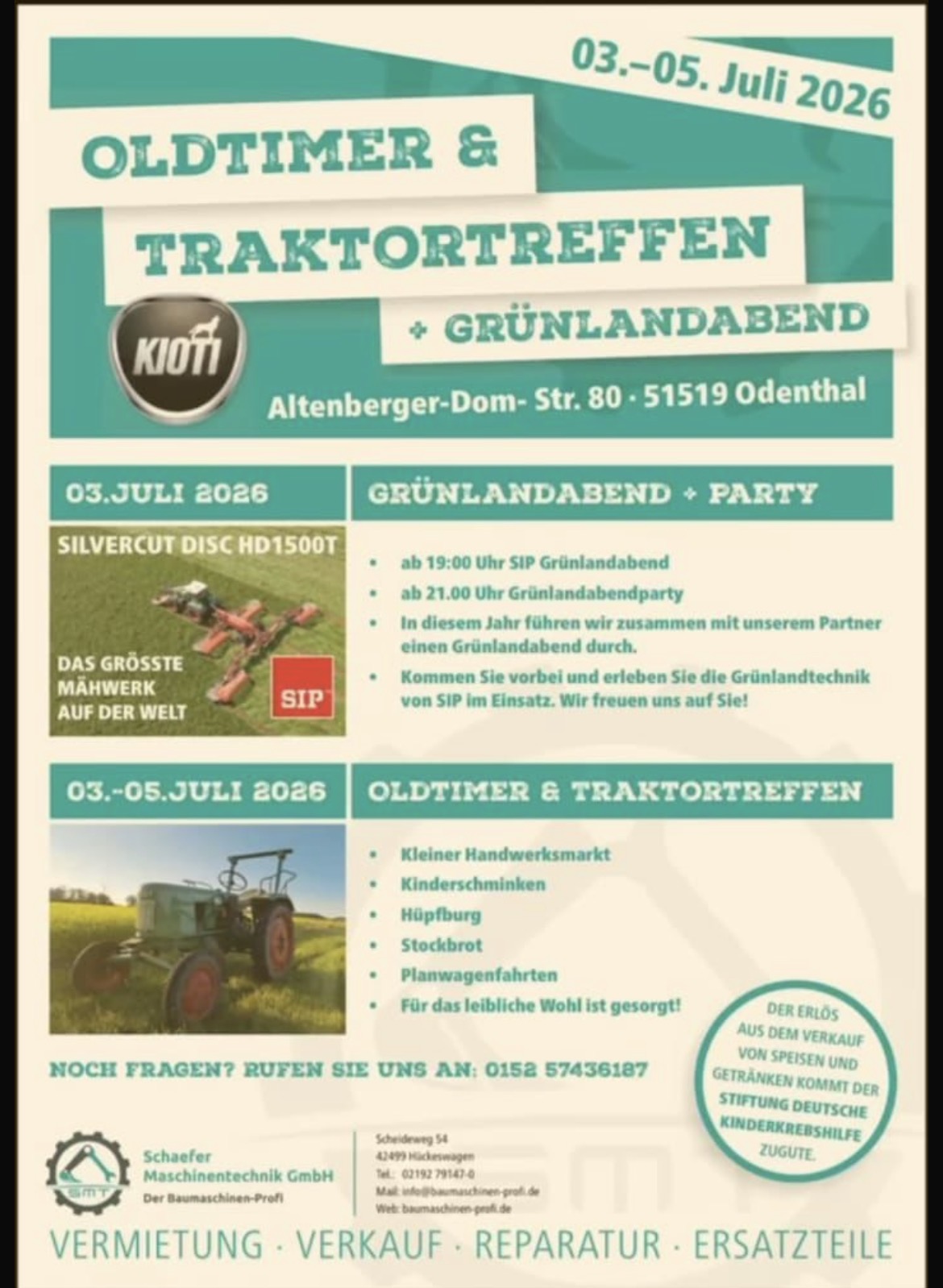 Oldtimer & Traktortreffen + Grünlandabend