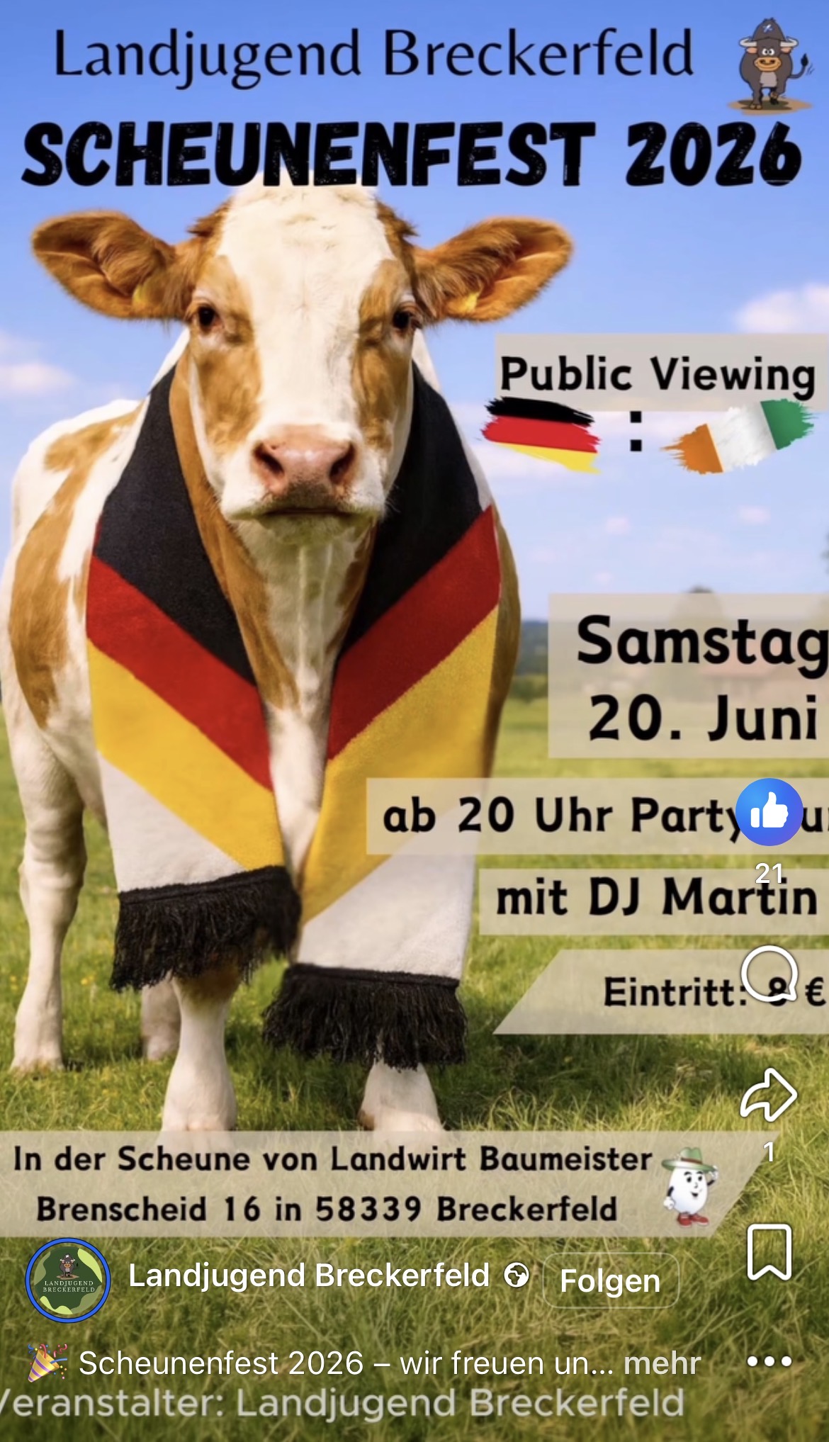 Scheunenfest 2026